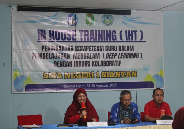 IHT Peningkatan Kompetensi Guru dalam Pembelajaran Mendalam (14-15 Agustus 2025)