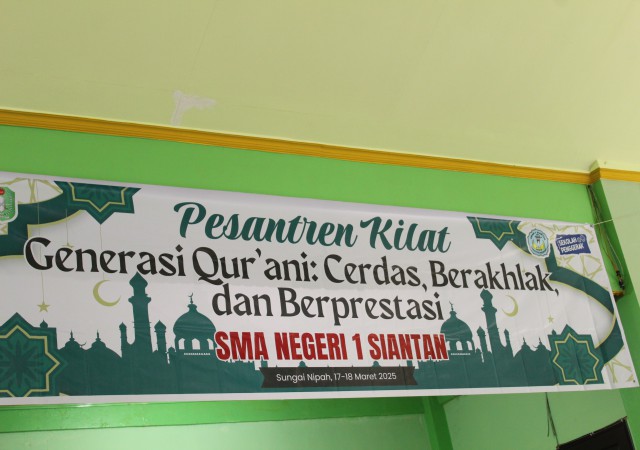 Pesantren Kilat Day 1 (17 Maret 2025)