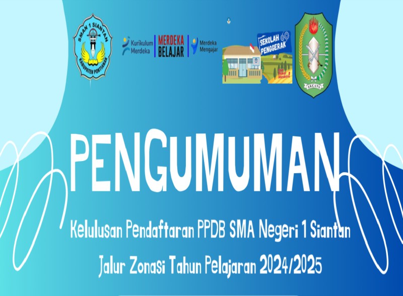 Pengumuman Kelulusan PPDB Jalur Zonasi